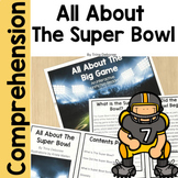 Super Bowl Reading Comprehension Passages & Activities: Fo