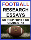 Football Research Project | Printable & Digital