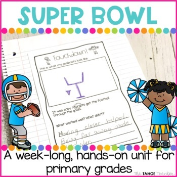 Preview of Football STEAM Unit | Science Centers for Primary Grades