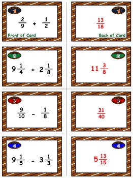 Super Bowl Shuffle Game (Adding and Subtracting Decimals)