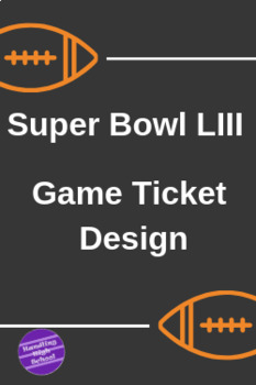 Super Bowl ticket designs