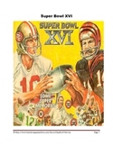 Super Bowl XVI-XX Math and Literacy Packet