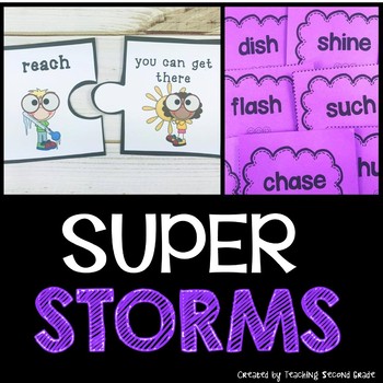 Preview of Super Storms 2nd Grade Journeys