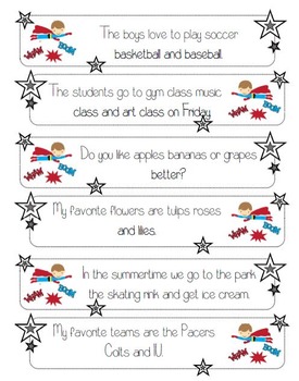 Super Commas in a Series by Kimber's Bits | Teachers Pay Teachers