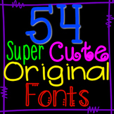 Super Cute Fonts (with commercial license)