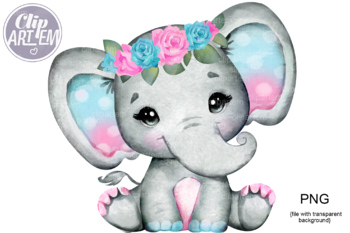 Free Free 200 Sitting Baby Elephant Svg SVG PNG EPS DXF File