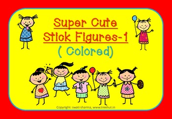 2020 New 12pcs/Set Children Kids Cute Stick Figure Children's