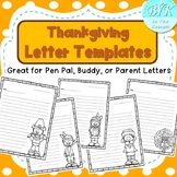 Super Cute Thanksgiving Letter Templates