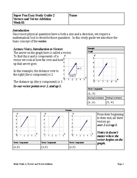 Adding Vectors Worksheets Teaching Resources Tpt