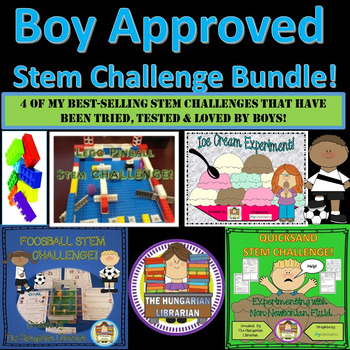 Preview of Boy Approved STEM Challenge Bundle! Lego Pinball and more...