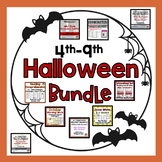 Super Halloween Activities Bundle - Grades 4-9 - 10 Resources