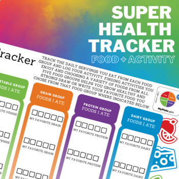 Preview of Super Health Tracker - Food & Activity