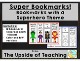 Bookmarks with a Superhero Theme!