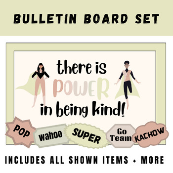 Preview of Super Hero Bulletin Board Collection