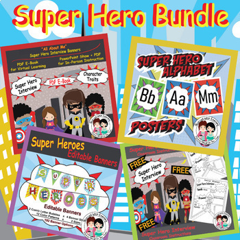 Preview of Super Hero Bundle