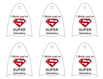 Super Hero Cape Lollipop Template For Super Special Valentines Tpt