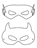 Super Hero Coloring Masks