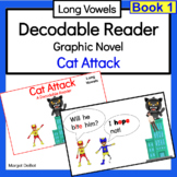 Long Vowel Teams and Silent e Decodable Reader with Superh