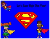 Super Hero Kids Bulletin Board