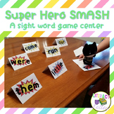 Super Hero SMASH: A Sight Word Game Center