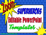 Super Heroes PowerPoint Slide Template