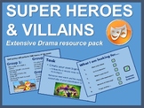 Super Heroes and Villains: Extensive Drama resource pack