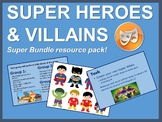 Super Heroes and Villains: Super bundle Drama resource pack