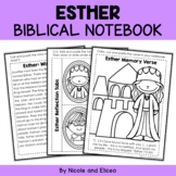 Queen Esther Bible Lessons Notebook