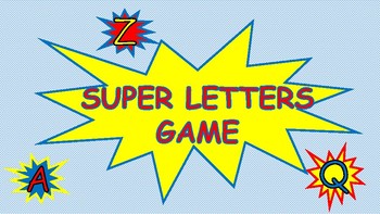 Preview of Super Letters Game (full alphabet)