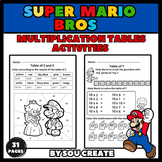 Super Mario Booklet to Learn the Multiplication Tables (ta