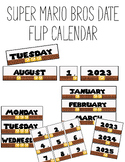 Super Mario Bros Flip Calendar