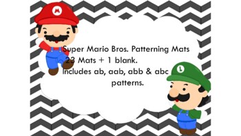 Preview of Super Mario Bros. Patterning Mats