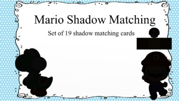 Preview of Super Mario Bros. Shadow Matching