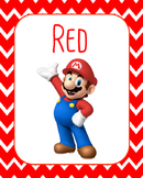 Super Mario Color Cards