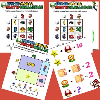 Free Mario Math Games, Activities, & Worksheets for Kids