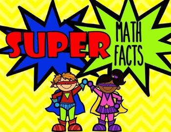 Preview of Super Math Facts: Using Fact Families to Build Math Fact Fluency