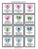 Super Me cards and posters to encourage and notice prosoci