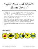 Super Mix and Match Game Board
