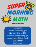 Super Morning Math Binder