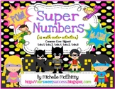 Super Numbers {18 Math Center Activities}