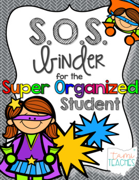Preview of Super Organized Student Take Home Binder System {EDITABLE!}