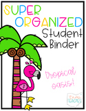 Super Organized Student Take Home Binder System [editable!