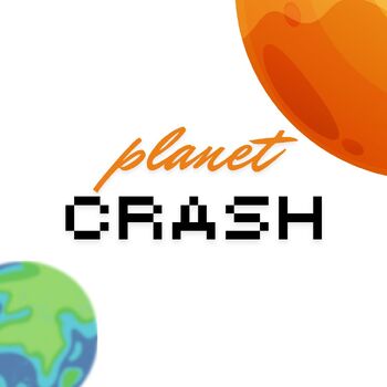 Preview of "Super Planet Crash" Online Gravity Lab