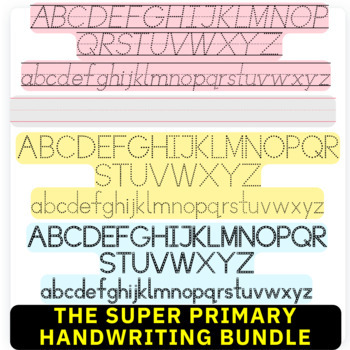 Preview of Super Primary Handwriting Bundle