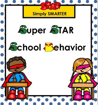 Preview of Super STAR School Behavior SMARTBOARD Lessons