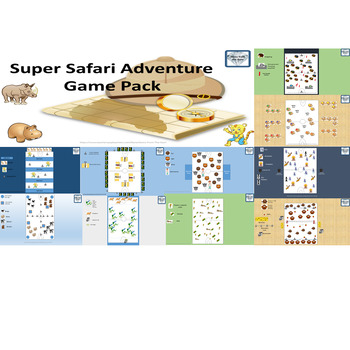 safari themed pe games
