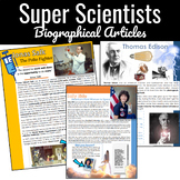 Super Scientists - 10 Biographical Articles
