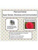 Super Senses, Structures and Communication- Complete NGSS: