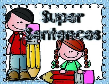 Preview of Super Sentences PACK