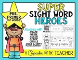 Sight Words Worksheets {Pre-Primer} | Distance Learning